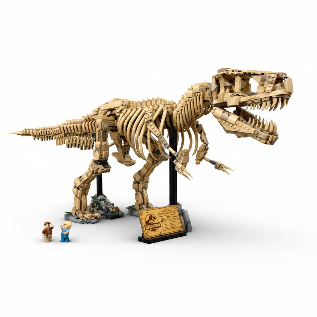 LEGO Ideas: Jurassic Park T-Rex Skeleton